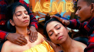 ASMR YOUR STRESS WILL MELT AWAY ALLEVIATING TENSE TRAPS NECK amp BACK MASSAGE [upl. by Isaak43]