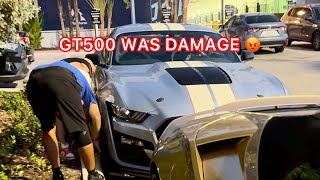 GT500 Got damage by valet parking [upl. by Hunsinger713]