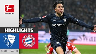 SHOCKING Bochum Beat Bayern  Bochum  FC Bayern 32  Highlights  Matchday 22 – Bundesliga 2324 [upl. by Pearlstein]