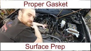 Proper Head Gasket Preparation on LS Base DOD Engine [upl. by Ez902]