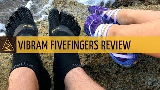 Vibram Five Fingers Minimalist Shoes  First Impressions And Testing ELX model [upl. by Ebag514]