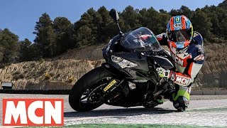 Dunlop SportSmart Mk3 tyre review  MCN  Motorcyclenewscom [upl. by Aztilay459]