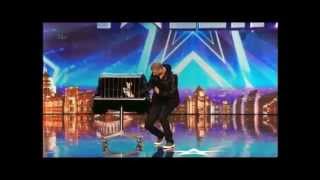 BRITAINS GOT TALENT 2014 AUDITIONS  DARCY OAKE [upl. by Aikemat]