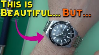 Hands On TIMEX Waterbury Automatic Diver Style Watch Vintage Inspired Diver Under 300 With Bracelet [upl. by Auqinom]