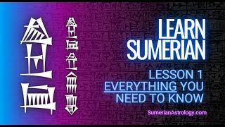 Learn Sumerian  Lesson 1  EVERYTHING You Need to Know to Start Learning Sumerian  EMEĜIR emegir [upl. by Etakyram]