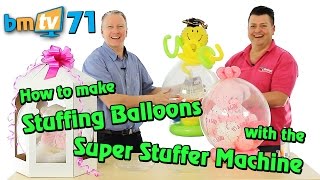 Stuffing Balloons with the Super Stuffer Machine With Mark Drury from Qualatex  BMTV 71 [upl. by Adnahsar]