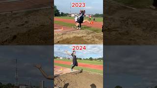 Long Jump record holder with good technique longjump sports trackandfield [upl. by Aticnemrac105]