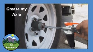 Dexter EZ Lube Axle  How to Grease Casita Travel Trailer Wheel Bearings by RV Adventures [upl. by Berard]