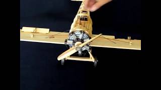 4 Proyecto Biplando de madera Project wood airplane juguete modelismo [upl. by Barthelemy710]