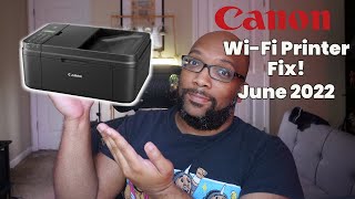 How To Fix PrintingWiFi Problems for Canon Pixma and Maxify Printers June 2022 [upl. by Nealah]