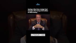 James Cordier apology hedgefundmanager hedgefunds shorts [upl. by Eyanaj646]