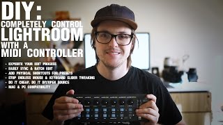 DIY LoupeDeck Control Lightroom with a Behringer XTouch Mini [upl. by Amilas661]