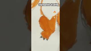 Drawing of charmander 🔥 anime [upl. by Irpak]