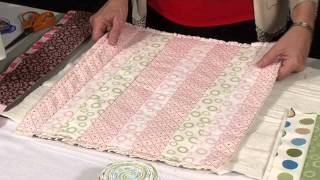 Stitch and flip quick quilt with Valerie Nesbitt Taster Video [upl. by Kampmeier]