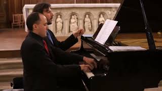 ✒️ Matthieu Stefanelli  5 EXORDES 20112013 piano 4 mains  contemporary piano music concert tv [upl. by Esylla319]