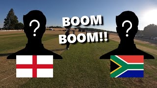 Hitting TWO INTERNATIONAL Players For SIX FIRST BALL  Go Pro Cricket [upl. by Alejandra]