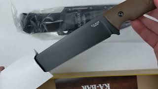 KaBar Jarosz Camp Turok Knife 7511 [upl. by Batty]