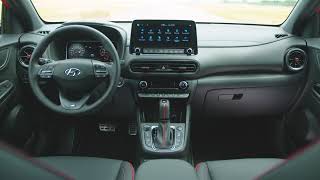 Allnew Hyundai Kona N Line Interior Design [upl. by Ayirp]