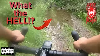 How do you bike through THIS Sutton Zephyr Rail Trail RAW and UNCUT  Hell of the North 2024 [upl. by Eirellav]