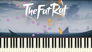 TheFatRat  The Storm Piano Tutorial MIDI [upl. by Aimil]