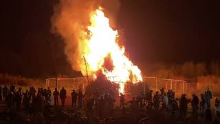 The bonfire at South Street in Lewes Sussex 5th November 2024 [upl. by Arraet]