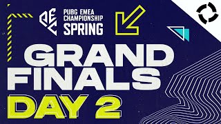 PUBG EMEA Championship Spring  Grand Finals  Day 2 [upl. by Priest870]