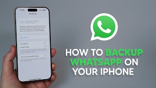 2024 iPhone WhatsApp Backup  All Issues Fixed [upl. by Tsnre158]