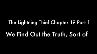 The Lightning Thief Audiobook Read Aloud Chapter 19 Part 1 [upl. by Aliahkim]