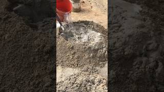 Cement mortar mix for blockwork building contruction shorts [upl. by Haleemak700]