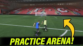 How to Go Into The Practice Arena on FC 25 [upl. by Rehpotsirahc]