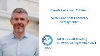 Gareth Parkinson WaterGas Shift Chemistry on Magnetite [upl. by Htur]