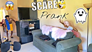 HE DIDN’T KNOW I WAS HOME  SCARE PRANK [upl. by Crabb]