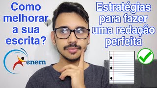 COMO MELHORAR SUA ESCRITA ESTRATÉGIAS E PRÁTICAS PARA O ENEM [upl. by Barrus238]