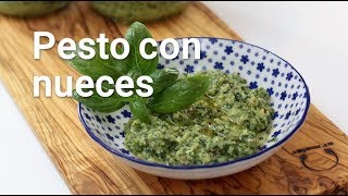 Salsa pesto con nueces [upl. by Dill916]