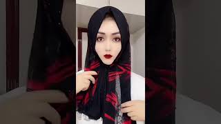 Stunning Wedding Hijab Tutorial  Turkish Hijab  Wearing Hijab shorts [upl. by Eltsirk]