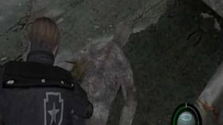 RE4 Regenerator Knife Trick [upl. by Daitzman933]