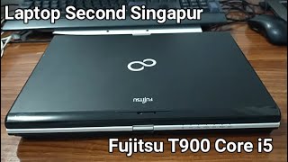 Review Laptop Second Singapur Merk Fujitsu T900 Core i5 Laptop Murah dan Berkualitas Harga 2 Jtaan [upl. by Niwrek]