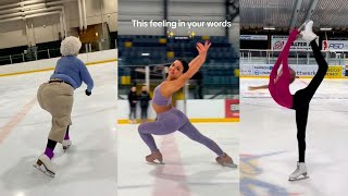 New Ice Skating TikTok Compilation December 2023 figureskating [upl. by Sug824]