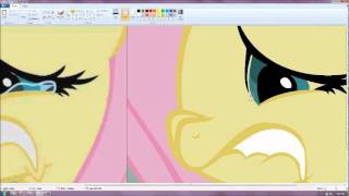 Fluttershy DONOT Cry Speed Paint [upl. by Spragens]