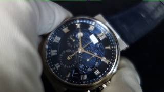 ブレゲ・マリーン クロノグラフ 5527  BREGUET MARINE CHRONOGRAPH REF5527BBY29WV [upl. by Hekking]