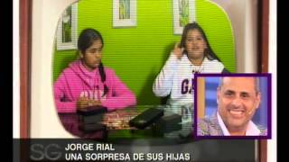 Sorpresa a Jorge Rial de sus hijas  Susana Gimenez [upl. by Nixie]