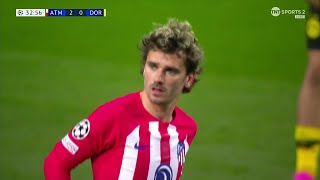 Antoine Griezmann MOTM Performance vs BVB [upl. by Deeas]