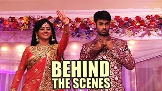 Behind the scenes From the sets of Swaragini [upl. by Goines]