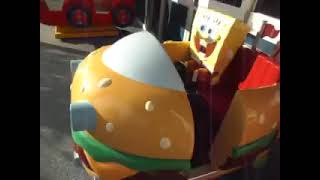 Northern Leisure SpongeBob SquarePants kiddie ride [upl. by Kirred]