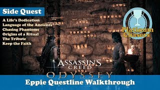 Eppie Questline  Side Quests  Assassins Creed Odyssey [upl. by Aoht]