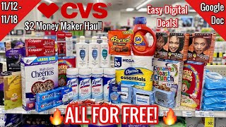 CVS Free amp Cheap Coupon Deals amp Haul 1112  1118 Easy Digital Money Makers Learn CVS Couponing [upl. by Rastus]