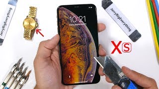 iPhone Xs MAX Durability Test  How weak is the big iPhone [upl. by Wachter]