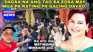 Dagsa na ang tao sa edsa may mga parating pa galing davao [upl. by Lauhsoj766]