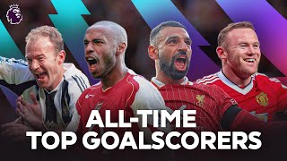 From Shearer to Salah The Premier Leagues AllTime Top Scorers [upl. by Avahc]