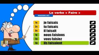 La conjugaison du verbe Faire  Indicatif Imparfait [upl. by Riorsson765]